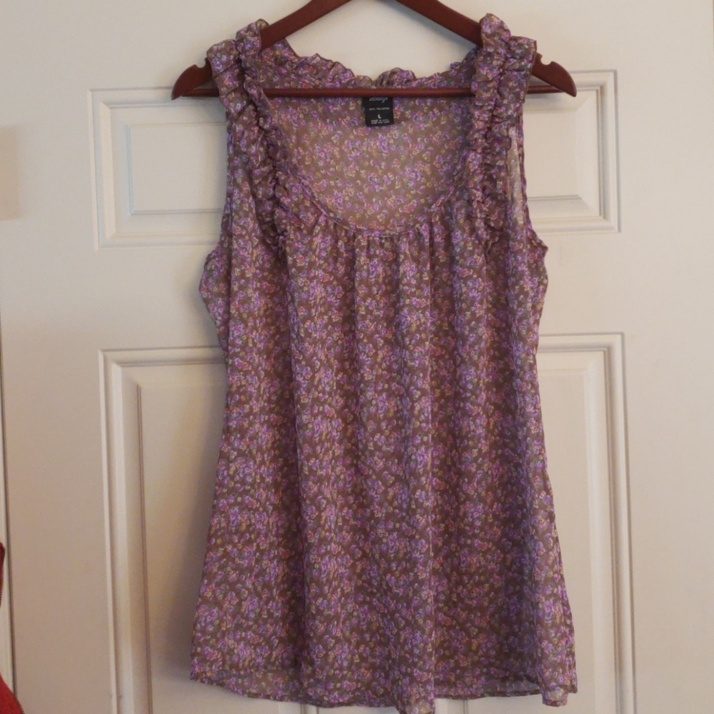 Vanity sheer tank